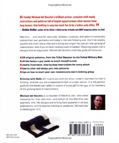Knitting With Balls: A HandsOn Guide to Knitting for the Modern Man,Used