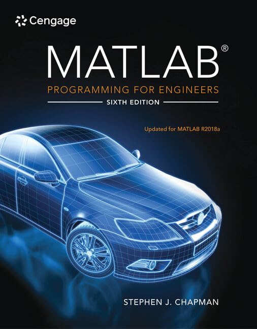 Matlab Programming For Engineers,New