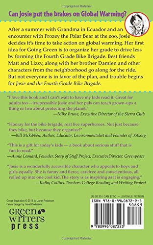 Josie and the Fourth Grade Bike Brigade: Book 1 (1) (Josie Goes Green),Used