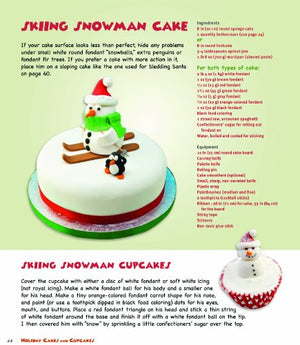 Holiday Cakes and Cupcakes: 45 Fondant Designs for YearRound Celebrations,Used