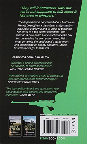 Matt Helm  Murderers' Row,Used