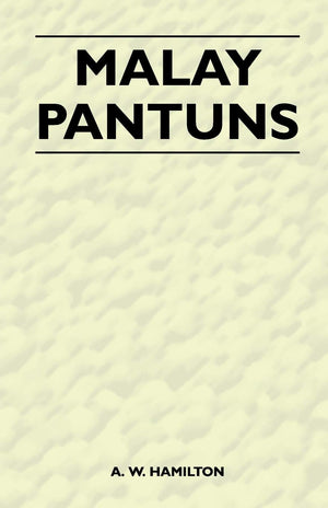 Malay Pantuns,Used