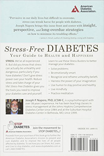 StressFree Diabetes: Your Guide to Health and Happiness,Used