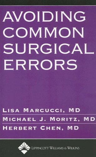 Avoiding Common Surgical Errors,Used