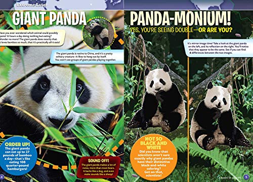 Smithsonian Extreme Animals Activity Book,Used
