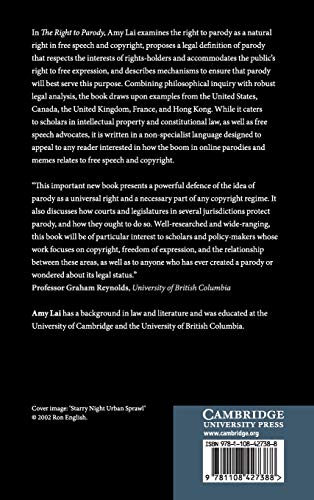 The Right To Parody: Comparative Analysis of Copyright and Free Speech,Used
