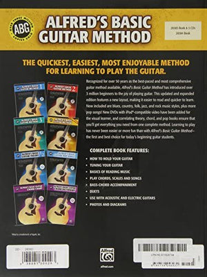 Alfred'S Basic Guitar Method, Complete: The Most Popular Method For Learning How To Play, Book & 3 Cds (Alfred'S Basic Guitar Li