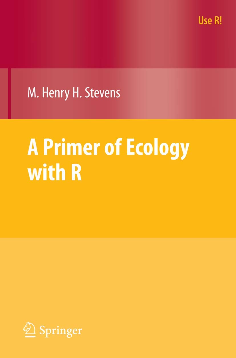 A Primer of Ecology with R (Use R!),New