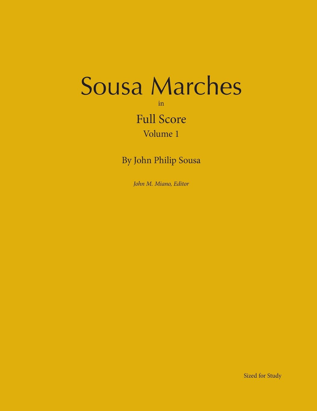 Sousa Marches in Full Score: Volume 1,Used