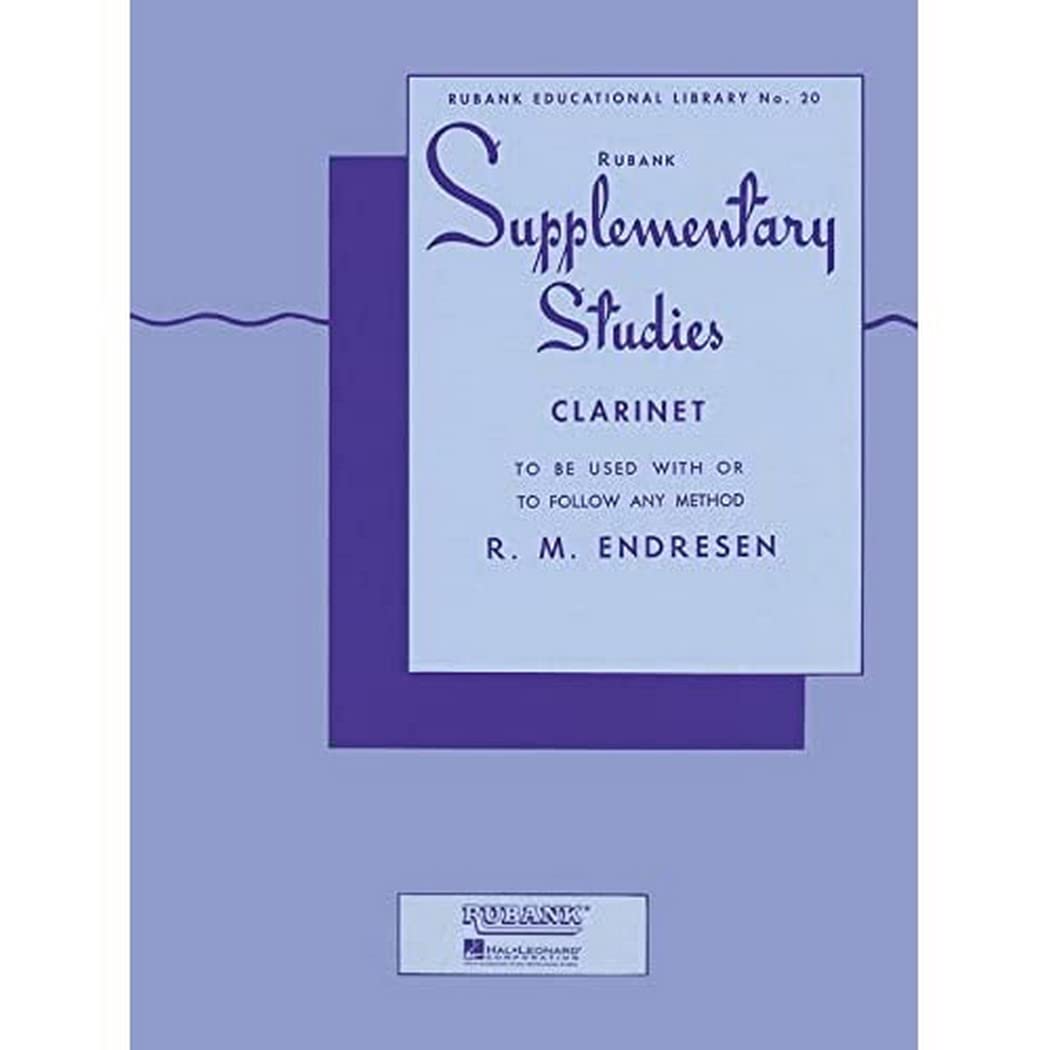 Supplementary Studies: Clarinet (Rubank Educational Library No. 20),New