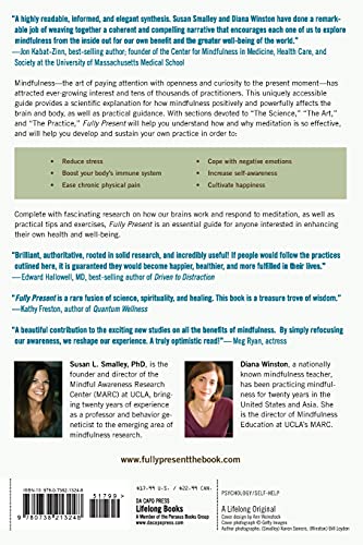 Fully Present: The Science, Art, And Practice Of Mindfulness: The Science, Art, And Practice Of Mindfulness,Used