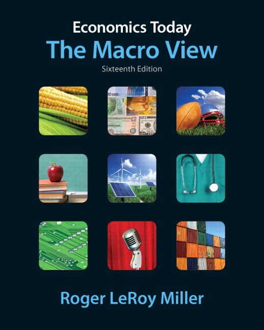 Economics Today: The Macro View (Pearson Series in Economics),Used