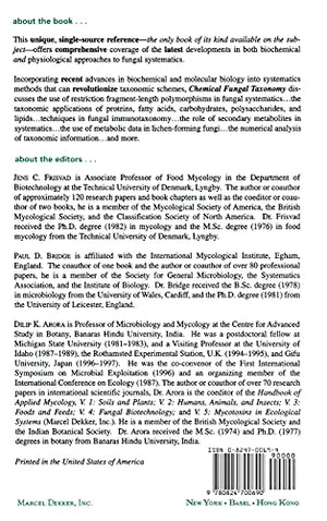 Chemical Fungal Taxonomy,Used