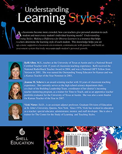 Understanding Learning Styles (Professional Resources),Used