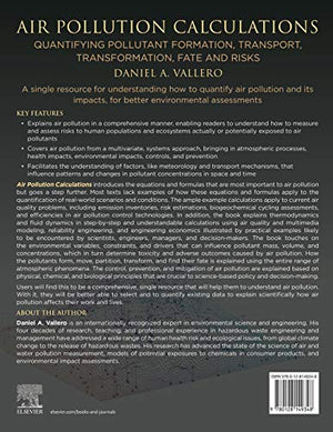 Air Pollution Calculations: Quantifying Pollutant Formation, Transport, Transformation, Fate and Risks,Used