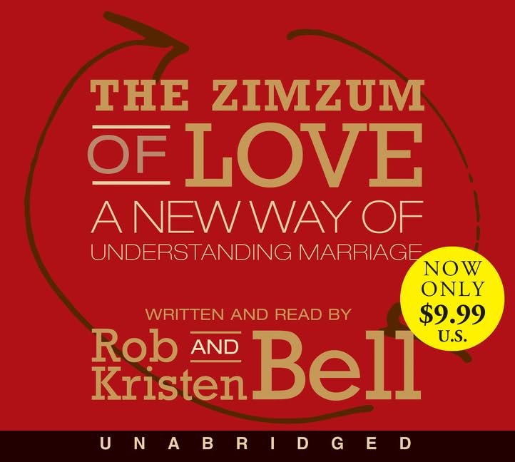 The Zimzum of Love Low Price CD: A New Way of Understanding Marriage,Used