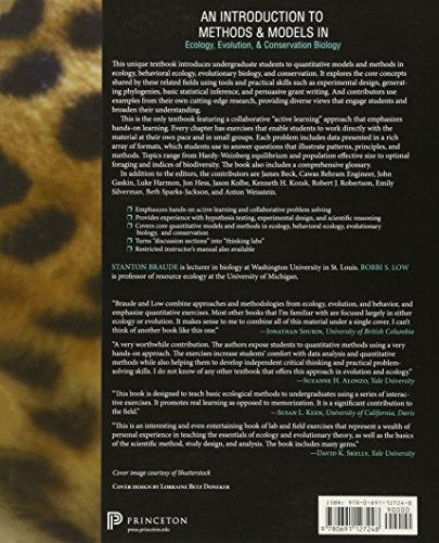 An Introduction to Methods and Models in Ecology, Evolution, and Conservation Biology,Used