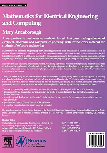 Mathematics for Electrical Engineering and Computing,Used