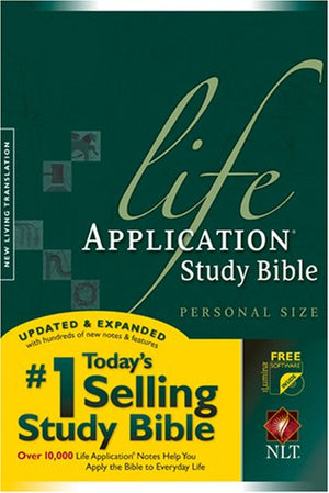 Life Application Study Bible NLT, Personal Size,Used
