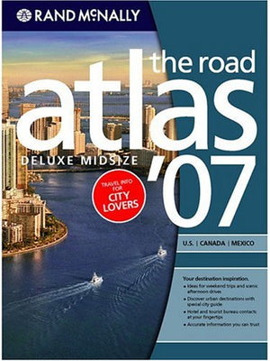 Rand Mcnally 2007 Deluxe Midsize Road Atlas: U.S./ Canada/ Mexico (Rand Mcnally Deluxe Road Atlas Mid Size),Used