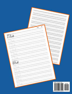 Practice Dnealian Style Handwriting Workbook for Kids: Tracing and review 1st 100 Fry Sight Words book (1000 Fry Sight Words Dne,Used
