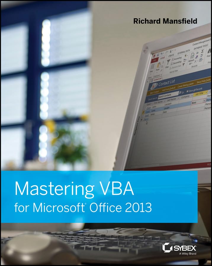 Mastering Vba For Microsoft Office 2013,Used