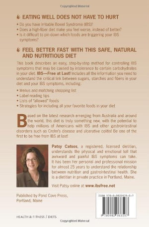 Ibsfree At Last!: The Revolutionary, New Stepbystep Method For Those Who Have Tried Everything. Control Ibs Symptoms By Limi,New