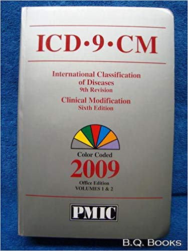ICD9CM 2009 Office Edition, Indexed, Volumes. 1 & 2,Used