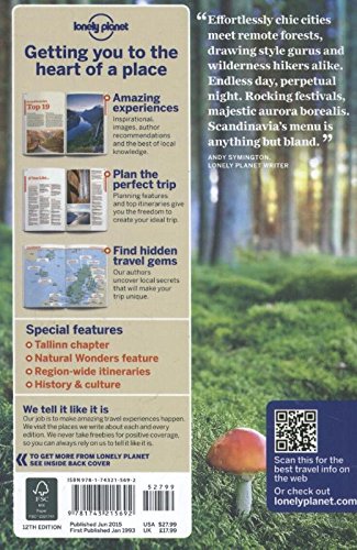 Scandinavia 12 (Lonely Planet),Used