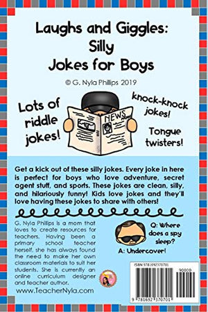 Jokes for Boys: Get a Kick out of These Silly Jokes! Plus knockknock Jokes and Tongue Twisters! (Themed Joke Books),Used
