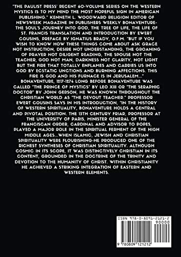 Bonaventure: The Soul's Journey into God, The Tree of Life, The Life of St. Francis (The Classics of Western Spirituality),New