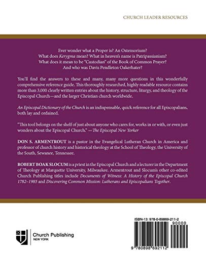 An Episcopal Dictionary of the Church: A UserFriendly Reference for Episcopalians,New