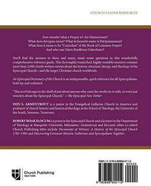 An Episcopal Dictionary of the Church: A UserFriendly Reference for Episcopalians,Used