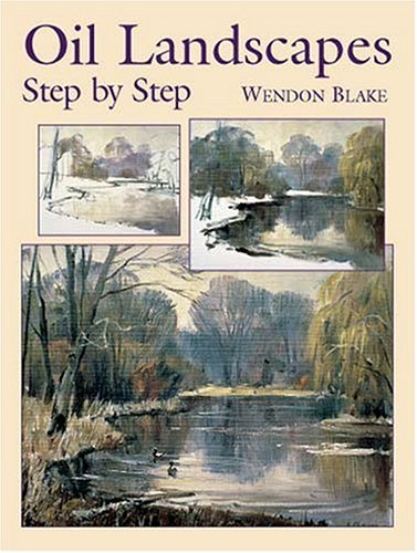 Oil Landscapes Step By Step (Dover Art Instruction)-used