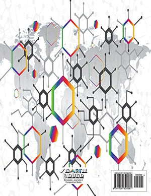 Large Hexagon Graph Paper Notebook 200 Pages 8.5