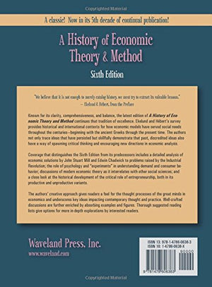A History of Economic Theory and Method, Sixth Edition,Used