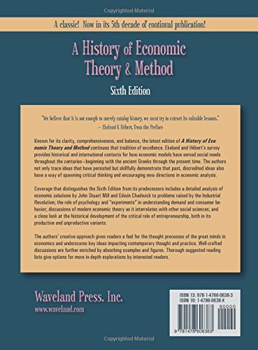 A History of Economic Theory and Method, Sixth Edition,Used