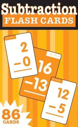 Subtraction (Flash Kids Flash Cards),Used