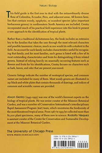 A Field Guide to the Families and Genera of Woody Plants of North west South America : (Colombia, Ecuador, Peru) : With Suppleme,New