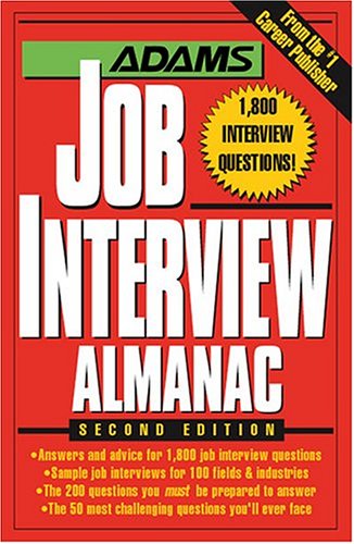 Adams Job Interview Almanac 2nd Ed,Used