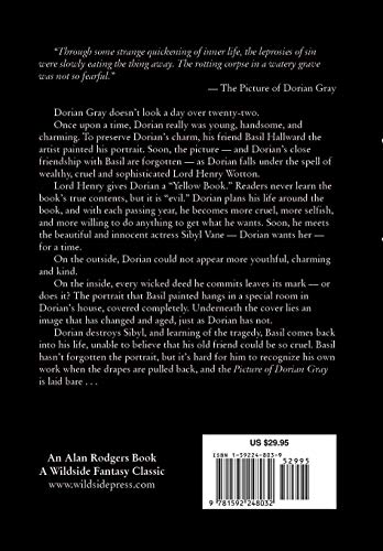 The Picture of Dorian Gray by Oscar Wilde, Fiction, Classics (Wildside Fantasy Classic),Used