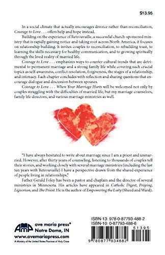 Courage To Love...When Your Marriage Hurts,New