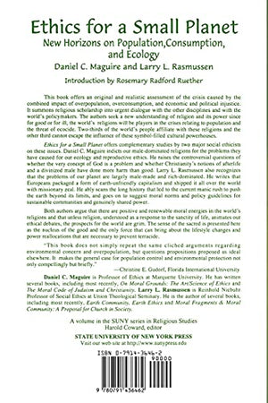 Ethics for a Small Planet: New Horizons on Population, Consumption, and Ecology (S U N Y Series in Religious Studies),Used