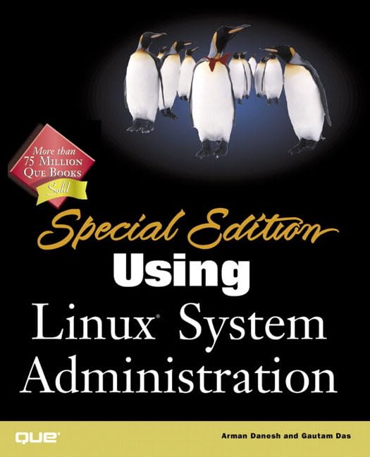 Linux System Administration (SPECIAL EDITION USING),Used