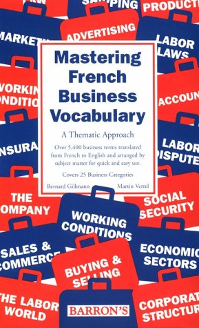 Mastering French Business Vocabulary (English, French and German Edition),Used