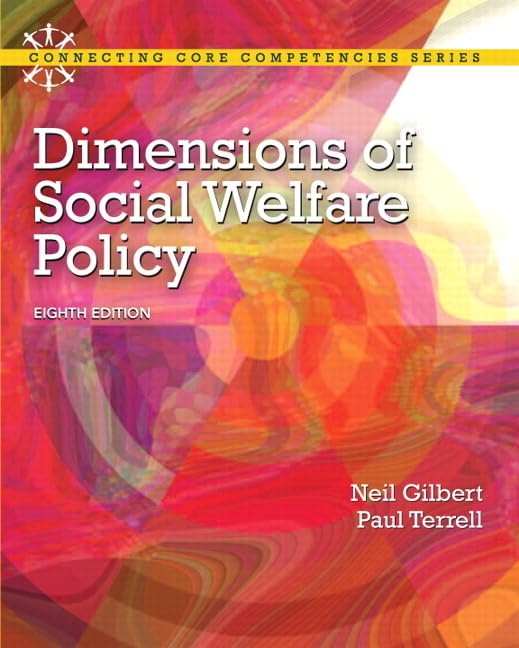 Dimensions of Social Welfare Policy (Connecting Core Competencies),Used