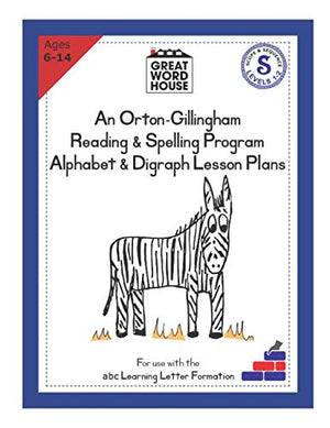An OrtonGillingham Reading & Spelling Program Alphabet & Digraph Lesson Plans (Essential Dyslexia),Used