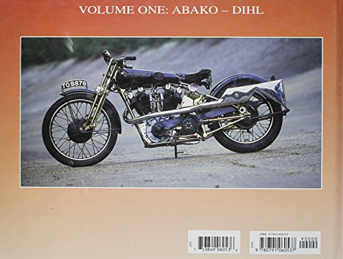 The Encyclopedia of Motorcycles, Vol. 1: Abako  Dihl,Used