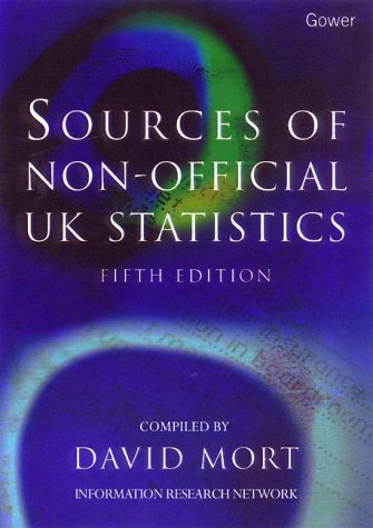 Sources of NonOfficial Uk Statistics,Used