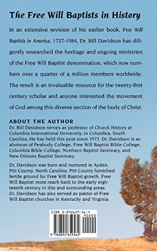 The Free Will Baptists in History,Used